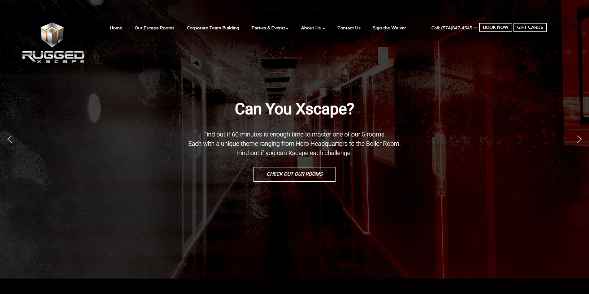 Rugged Xscape Website